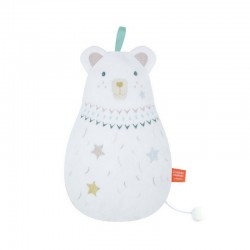doudou musical ours blanc