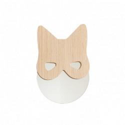 Miroir Chat bois design april Eleven gifty baby